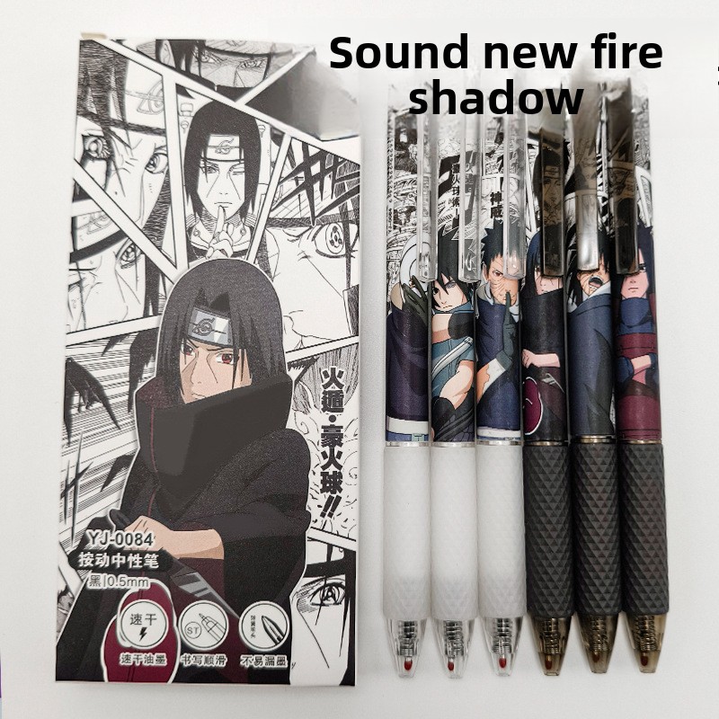 Wellness X - Stylo Gel Naruto Anime, Motif Personnage