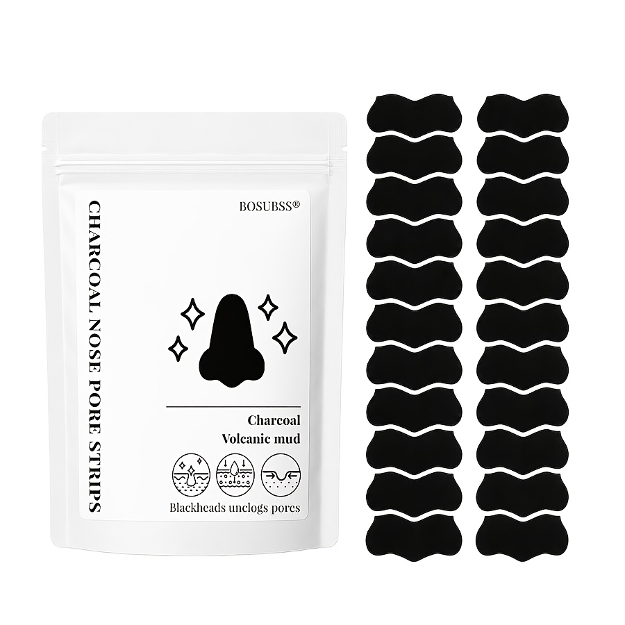 Herbal Wellness Tea - Bandes nasales au charbon d'arbre à