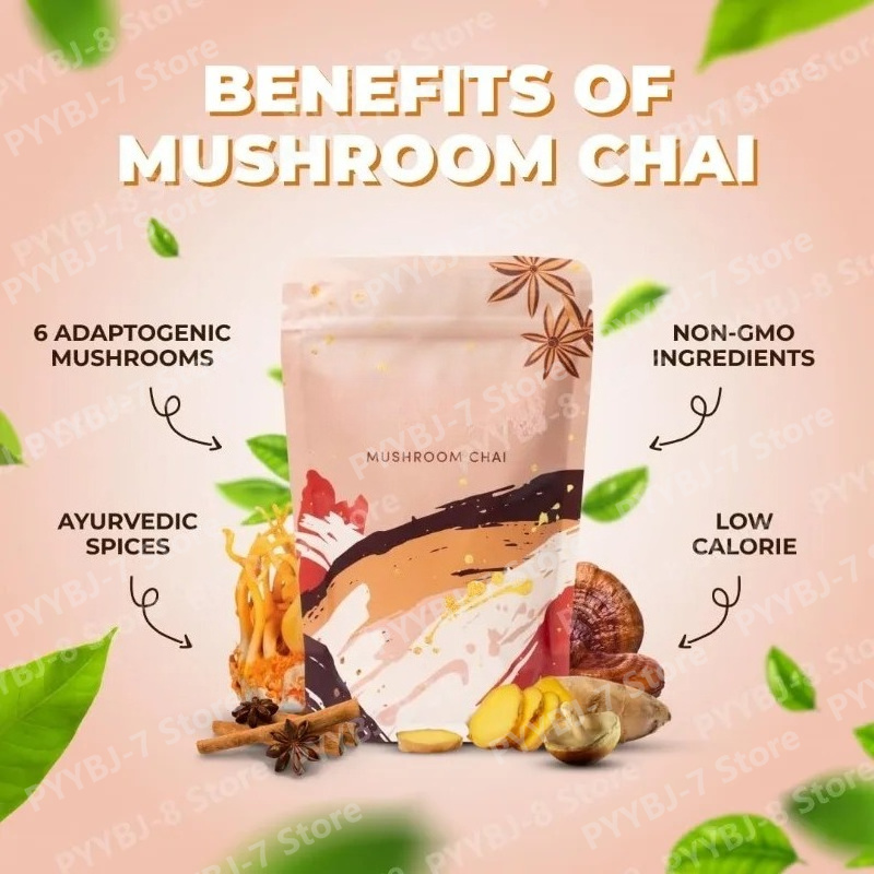 Tisane aux champignons Chai, m - Ayurvedic & Herbal Wellness Kits avis et prix