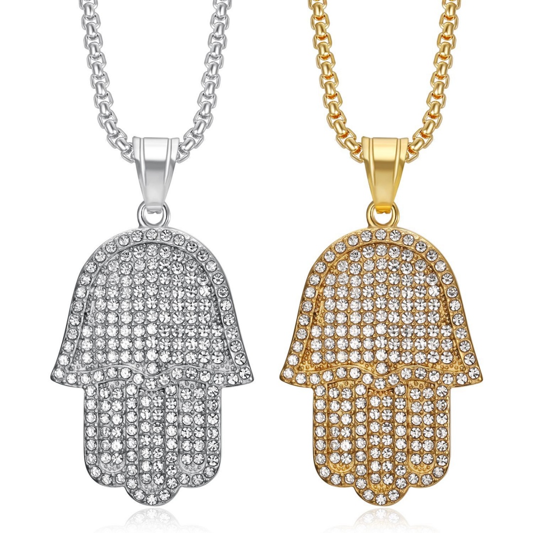 Collier Amulette Hip Hop Iced  - Tulsi Holy Basil avis et prix