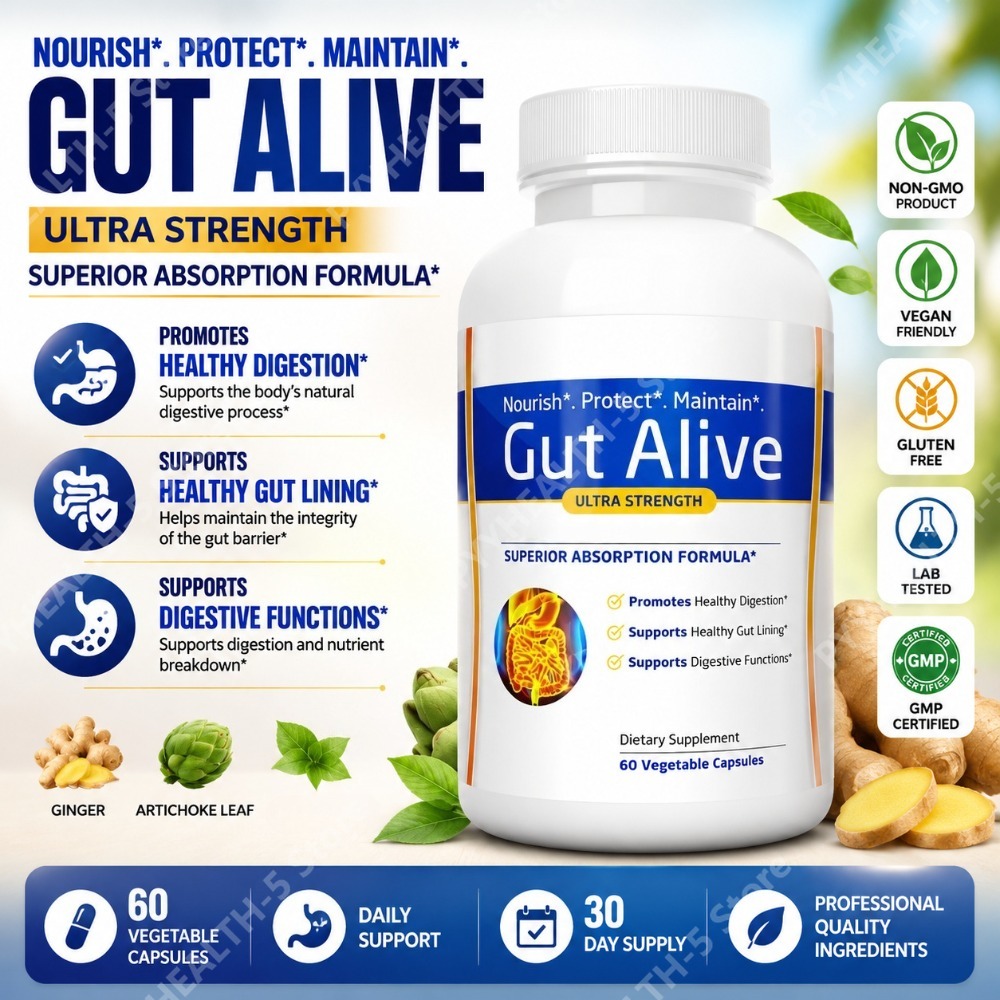 Gut Alive Complément Alimentai - Tulsi Holy Basil avis et prix