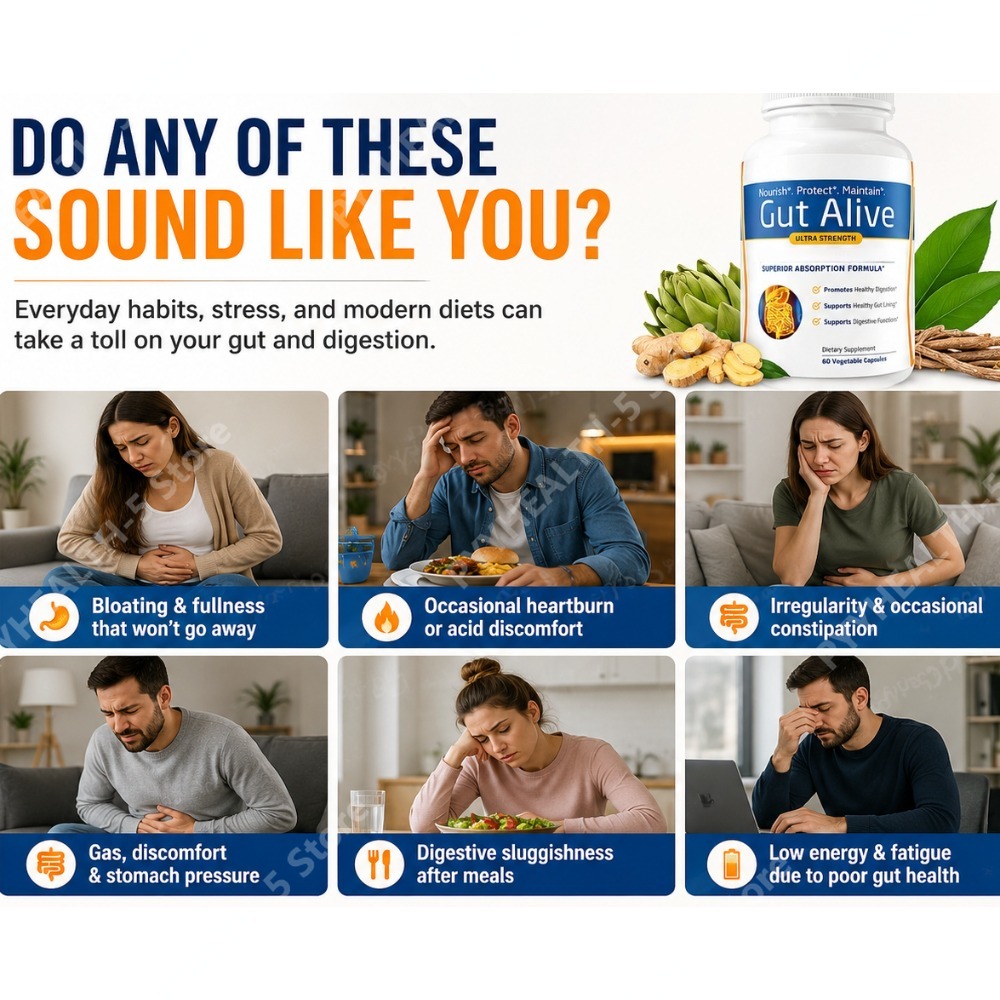 Gut Alive Complément Alimentai - Tulsi Holy Basil avis et prix