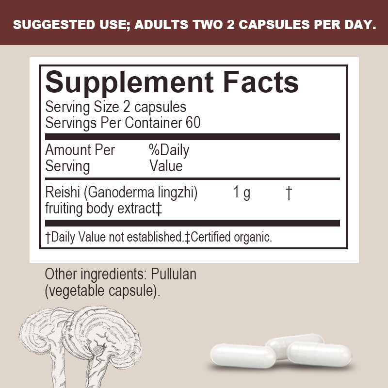 Capsules Reishi – Soulage le s - Tulsi Holy Basil avis et prix