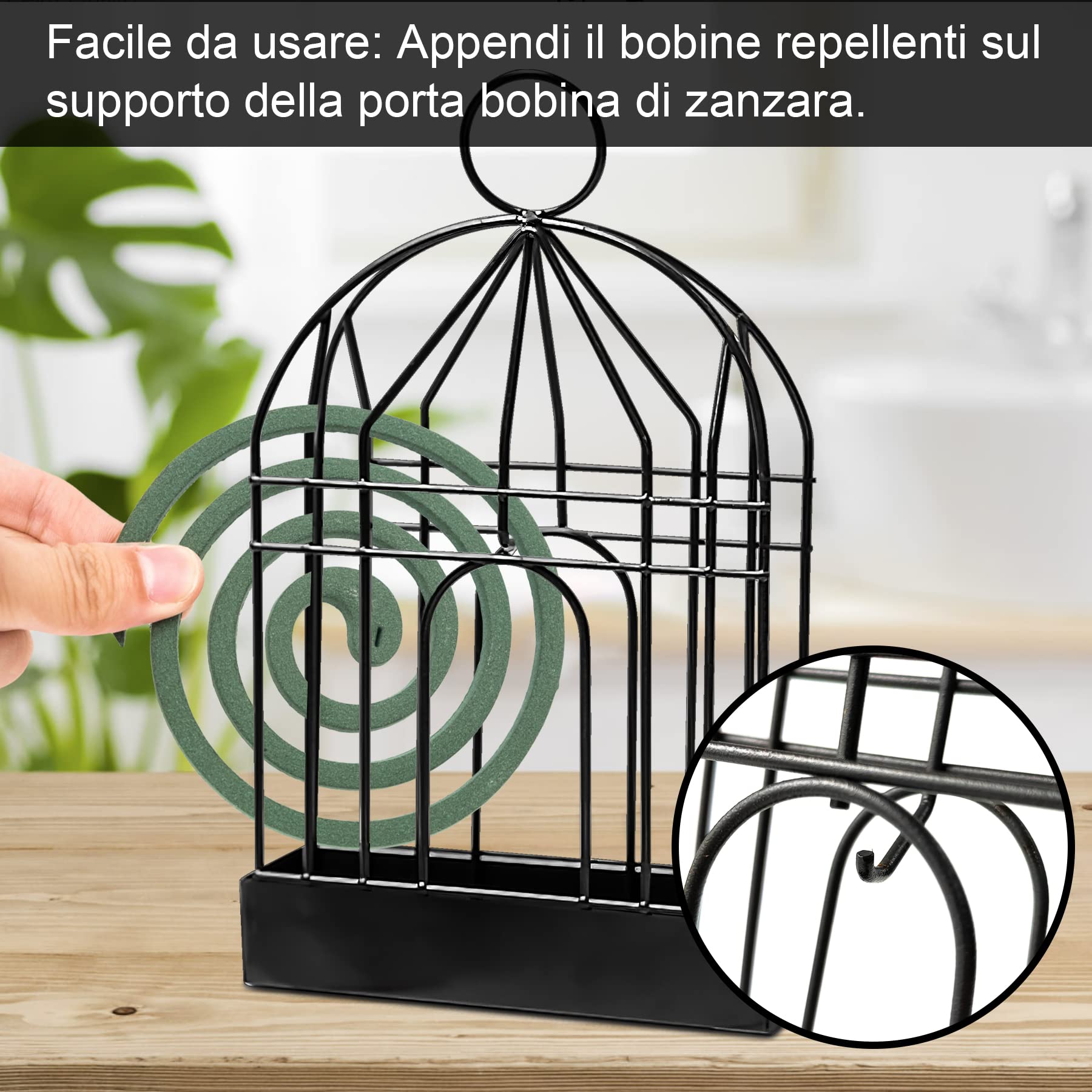 Porte-bobine anti-moustiques,  - Tulsi Holy Basil avis et prix