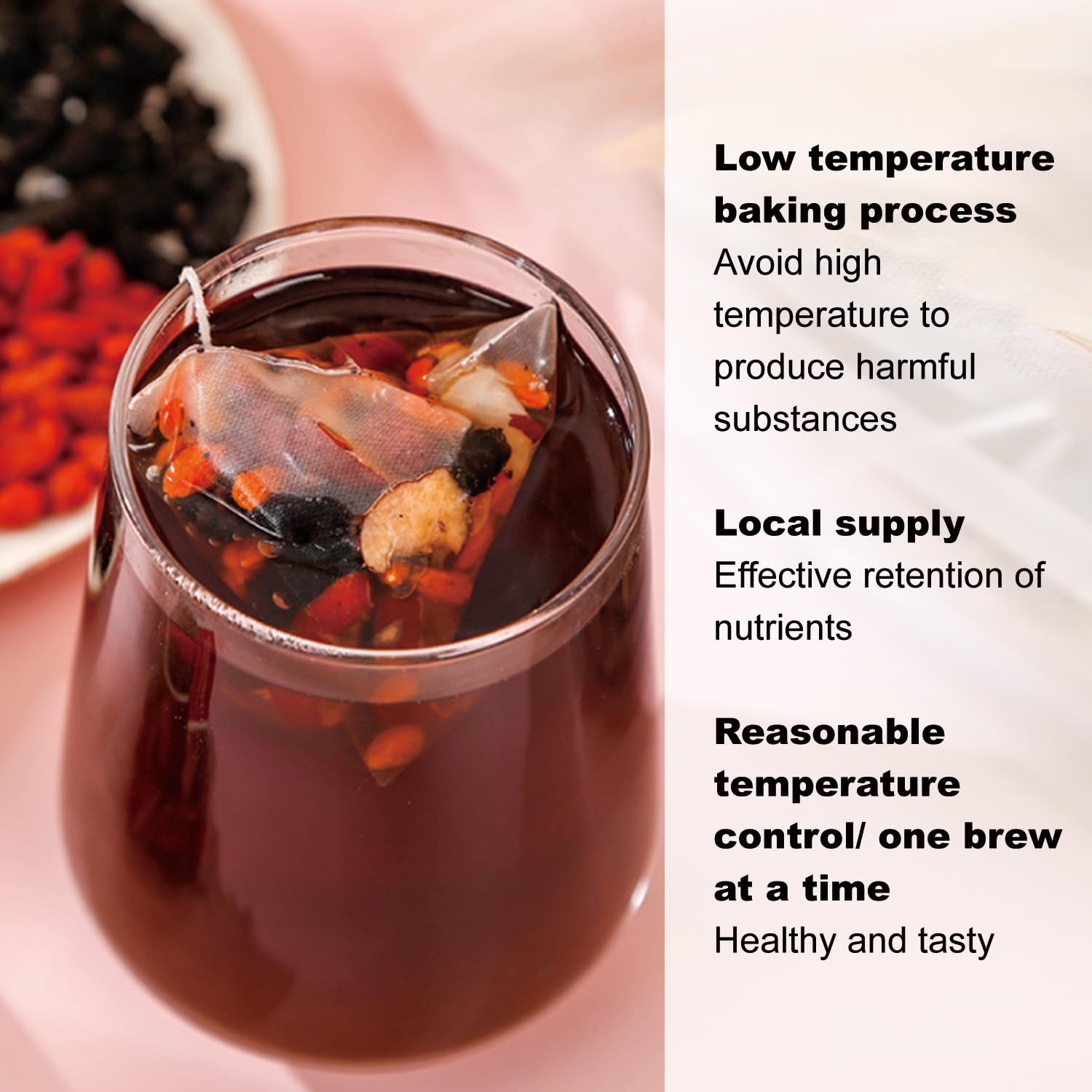 Thé aux reins au Ginseng Five  - Herbal Wellness Tea avis et prix