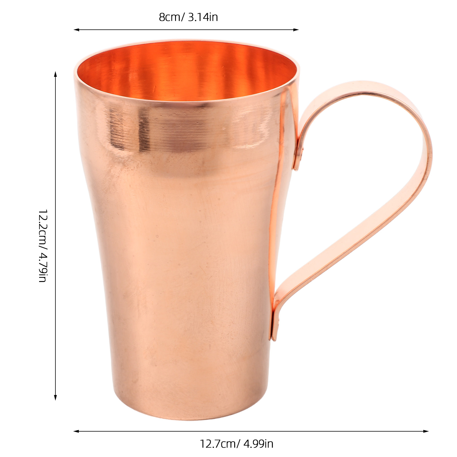 Tasse à boire en cuivre pur, f - Ayurvedic & Herbal Wellness Kits avis et prix