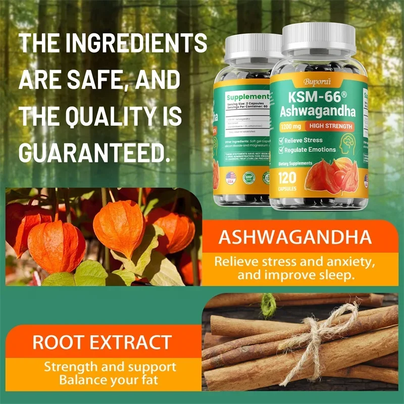 Capsules d'extrait de Ashwagan - Tulsi Holy Basil avis et prix
