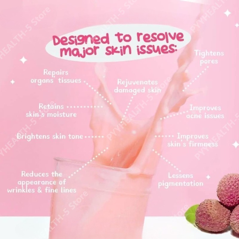 Boisson au Litchi avec Collagè - Wellness X avis et prix