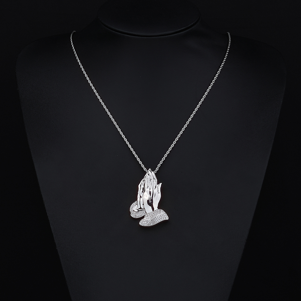 ESKEEM Collier Pendentif Main  - Tulsi Holy Basil avis et prix