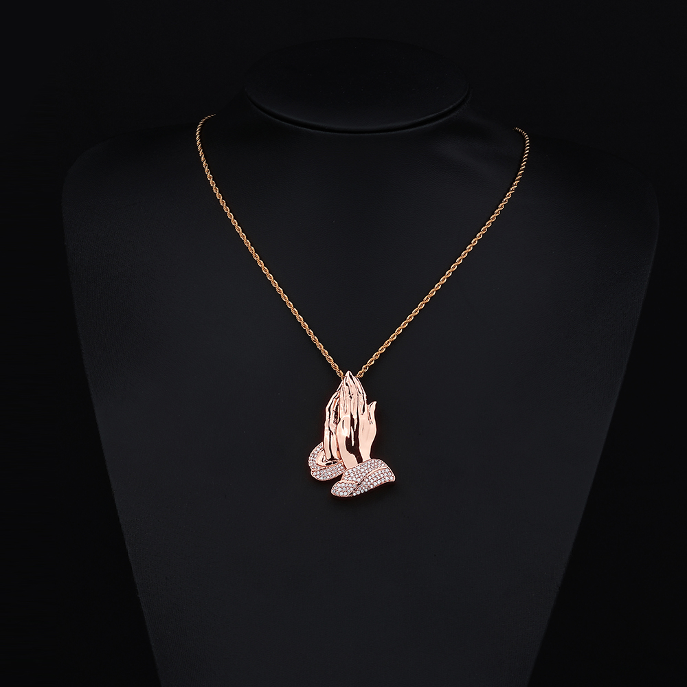 ESKEEM Collier Pendentif Main  - Tulsi Holy Basil avis et prix