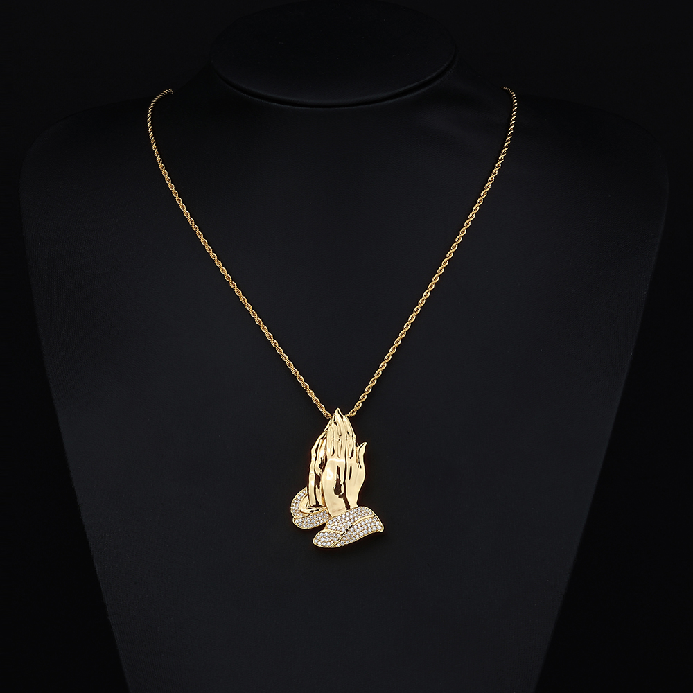 ESKEEM Collier Pendentif Main  - Tulsi Holy Basil avis et prix