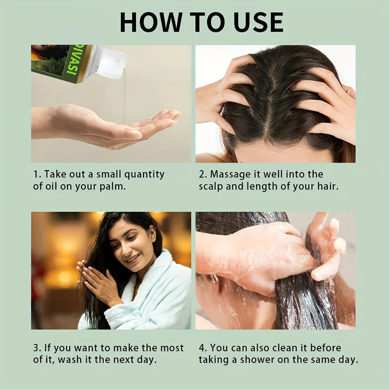 Huile de croissance de cheveux - Ayurvedic & Herbal Wellness Kits avis et prix